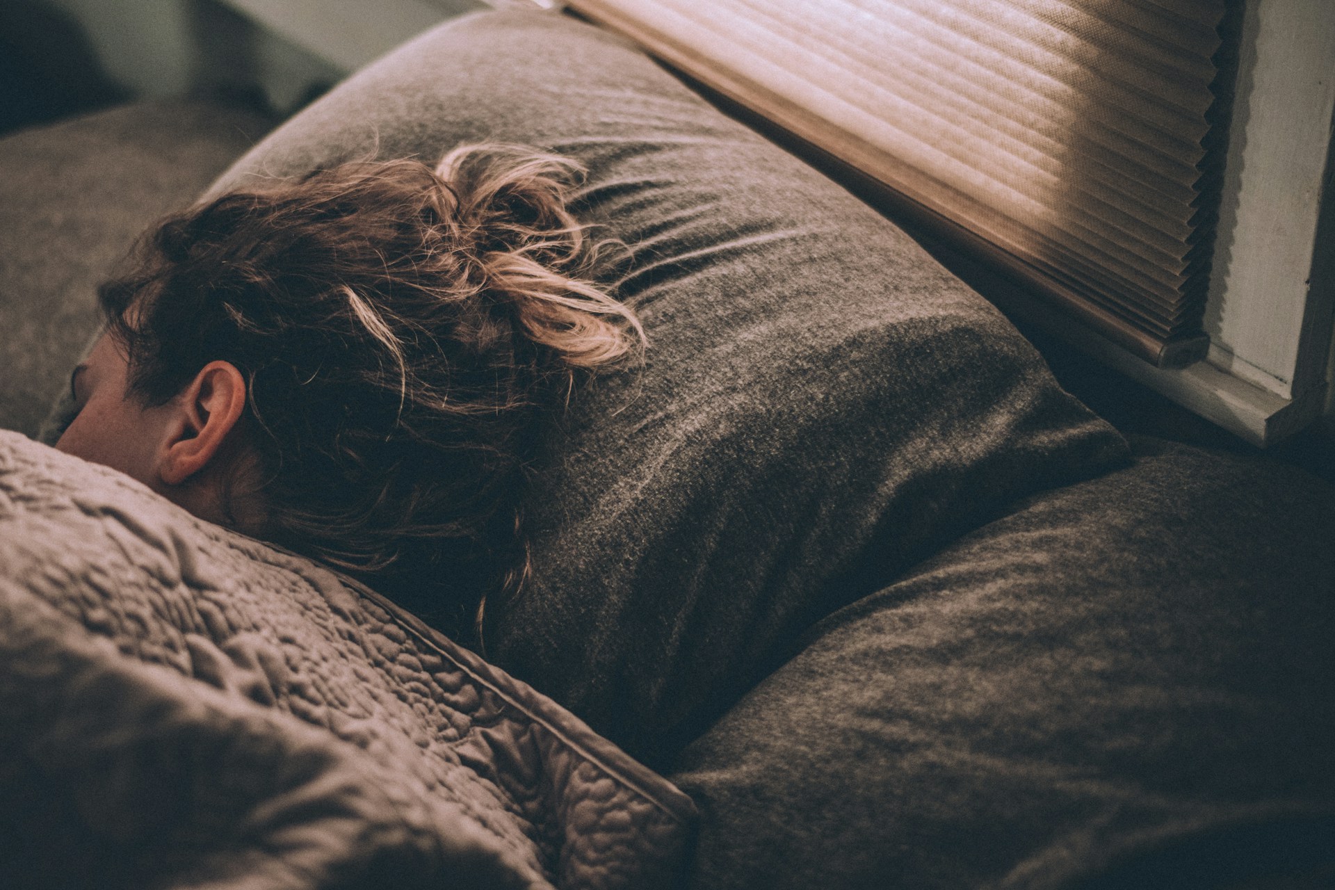 Young woman sleeping